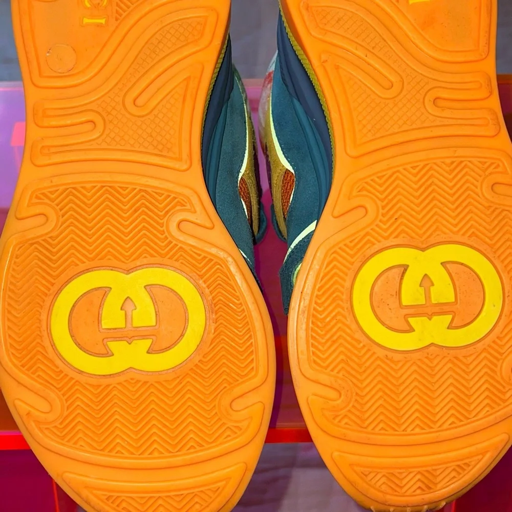 GUCCI ultrapace mid multi color sneakers - Picture 8 of 14